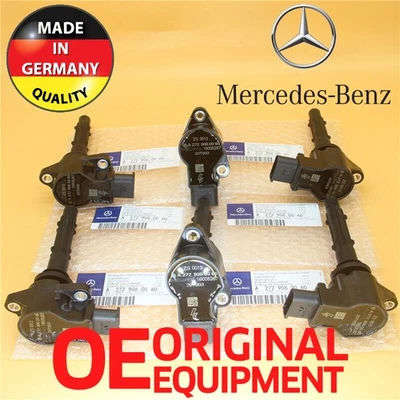 Juego de 6 bobinas de encendido 19005267 para Mercedes-Benz E550 C300 GLK350 2005-2010 Foto 1 de 4