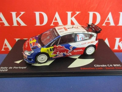 Die cast 1/43 Modellino Auto Citroen C4 WRC Rally Portogallo 2009 N1 S. Loeb - Immagine 1 di 4