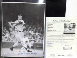 TED WILLIAMS HOF Signed Autograph Auto 11x14 B&W Photo Red Sox JSA 💎 LOA - Picture 1 of 7