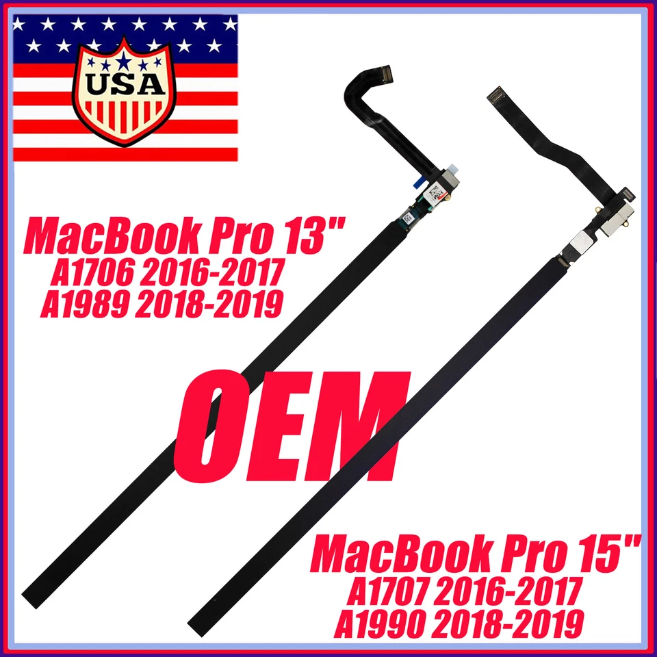 OEM LED Touch Bar Flex Cable For Macbook Pro 13'' A1706 A1989 / 15" A1707 A1990 - Image 1 of 1