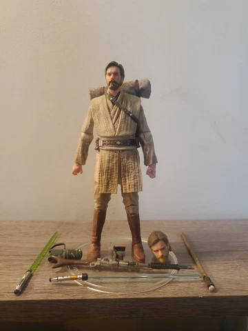 Star Wars The Black Series - Obi Wan - Custom Loose W08 Cover