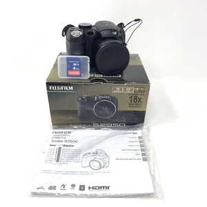 Fuji Fujifilm FinePix S2950 14MP Digital Camera w/18x Zoom with 4GB SD Card EUC - Picture 1 of 11