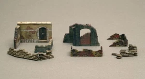 Italeri Model kit #6090 1/72 WWII Walls and Ruins (Vol. 2) - Picture 1 of 1