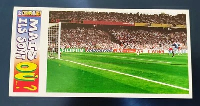 IMAGE  PANINI FOOTBALL CHAMPIONS 98 L'ALBUM DE LA VICTOIRE N° 80 - Photo 1/2