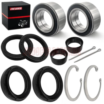 Front Wheel Bearings & Seals Kit for Honda Foreman Rubicon 500 TRX500FA/FGA/FPA - Image 1 of 4