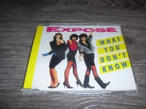 Expose - What You Don't Know * 4 Track CD MAXI Holland 1989 Europop * - Foto 1 di 2