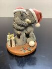 Me To You Figurine Ornament Figure Rare Retired Christmas Wait And See Damaged