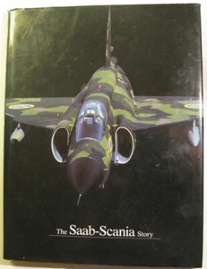 Hammerich Erichs SAAB SCANIA STORY WITH JET FIGHTER SCANIA-VABIS TRUCK CAR HC - Imagen 1 de 5