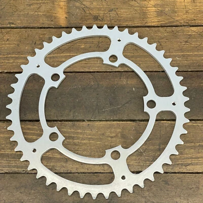 Plato vintage SR 118 BCD 49t Road Eroica 49 dientes 118 BCD NOS aleación años 80 Foto 1 de 4