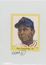 1989 The Official Hall of Fame Fun & Fact Sticker Book Stickers Ray Dandridge