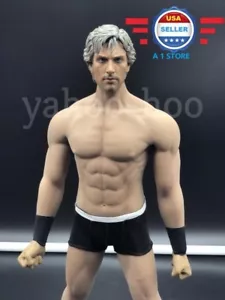 1/6 QuickSilver Aaron Johnson Kopfskulptur mit Phicen M33 nahtloser muskulöser Körper - Bild 1 von 3