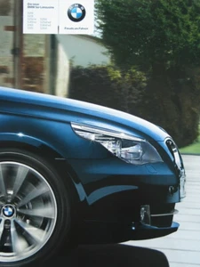 2007 BMW E60 5 Series Saloon 520i-530i 550i XI 520D-535D XD 2 Brochure Brochure - Picture 1 of 1