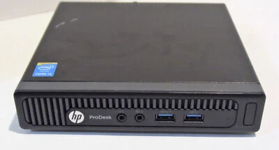HP Prodesk 600 G1 Mini PC (Intel Core i3 4th Gen 3.1GHz 8GB 256GB Win 10 WIFI) - Image 1 of 4