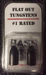 Bass Addiction - Flat Out Tungstens Weight 1/2oz (2 pack) - Picture 1 of 1
