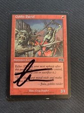 MTG Magic Goblin Patrol Signed Artist Proof x1 Urza’s Saga Greg Staples