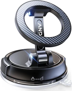Car Phone Holder for Magsafe [78+LBS Strongest Suction & 2400Gf Strongest Magnet - Picture 1 of 12