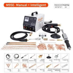 ✅OLYM M95E steel dent puller spot welder machine car auto repair shop - Picture 1 of 9
