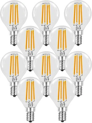 10er Set 5 Watt LED Leuchtmittel E14 Filament 3000K Glühbirne Trango E14002-10 - Bild 1 von 2