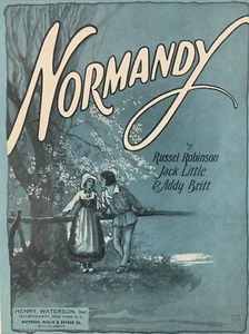 Normandy 1925 Vintage Piano, Guitar, Ukulele Sheet Music Song Book - Picture 1 of 5