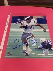 Foto Domanick Davis firmata autografata 8 x 10 Houston Texans Domanick Williams - Foto 1 di 3