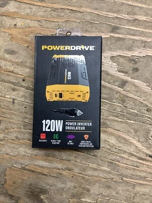 PowerDrive 120 Watt Power Inverter PWD120W (8577) - Image 1 of 4