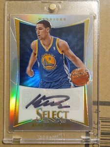 2012-13 Select Prizm Klay Thompson Rookie Auto 004/149 SP RC Warriors Autograph 