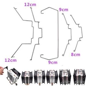 1Pair CPU Radiator Fan Hook Fixed Bracket Fan Buckle Elastic Steel Fan Buckle $r - Zdjęcie 1 z 14