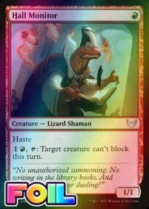 x1 Hall Monitor STX MTG 105/275 FOIL UNCOMMON M/NM 1x - Picture 1 of 1
