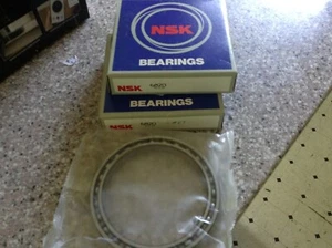 NSK 6820, Deep Groove Radial Ball Bearing, 100mm Bore, 125mm OD, 13mm W, ABEC1 - Picture 1 of 4