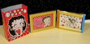 Betty Boop Clock & 3" X 5" Picture Frame  Horizontal with Clock with box Works - Picture 1 of 6