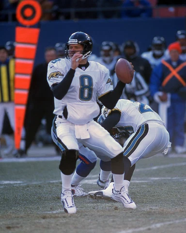2001 Jacksonville Jaguars MARK BRUNELL Glossy 8x10 Photo Print Football Poster Cover