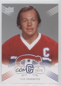 2008-09 Upper Deck Montreal Canadiens Centennial Set Yvan Cournoyer #218 HOF