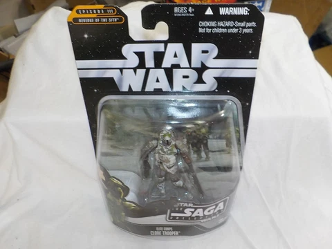 Star Wars Saga Collection #65 ELITE CORPS CLONE TROOPER Hasbro 2006 New e8 Cover