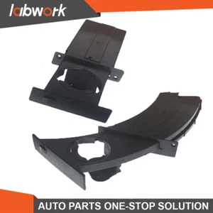 Labwork Pair Left Right Driver Passenger Side Front Cup Holder For 04-10 BMW E60 - Picture 1 of 7