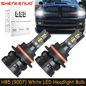 For Dodge Ram 1500 2500 3500 2003-2005 9007 LED Headlights Bulb High Low Beam Z8 - Picture 1 of 15