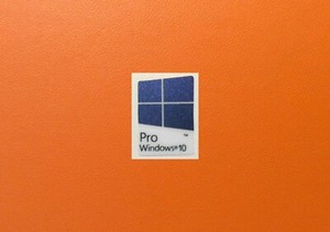 1 PCS window 10 Pro violet fade Blue color GLITTER SPARKLE sticker 16mm x 23mm