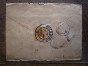CUBIERTA SINGAPUR 1922 - Imagen 1 de 2