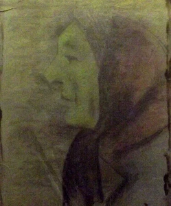 Hildegard Hamilton  Pastel Drawing  Old Woman - Picture 1 of 5