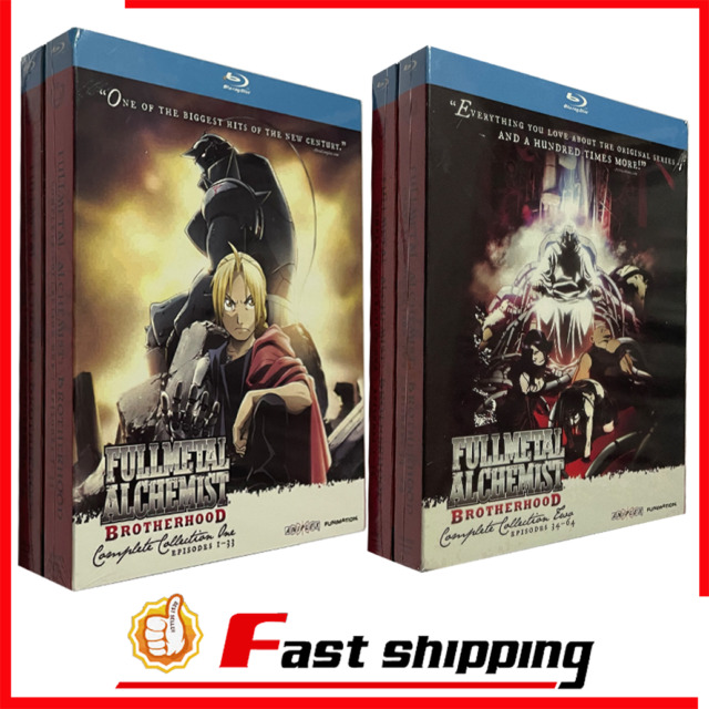 Fullmetal Alchemist: Brotherhood - Série completa em DVD - Escorrega o Preço