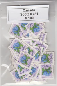 CANADÁ - USADO - SC # 781 X 100 - ARTESANÍA..ETC. - Imagen 1 de 1