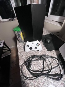 Microsoft Xbox Series X 1TB Console - Black - 4 games - 1 controller