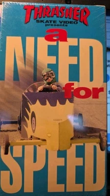 Thrasher - NEED FOR SPEED  #2 - Skateboarding Video - 1993 - VHS - Image 1 of 2