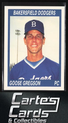 Goose Gregson 1990 Cal League #246 Bakersfield Dodgers Pitching Coach - Image 1 of 2