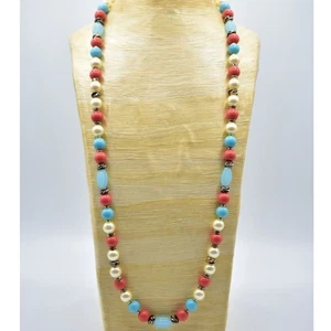 R.J Graziano Vintage Crystal Necklace Beaded Station Neiman Marcus $190 NOS BinE - Picture 1 of 12