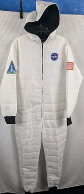Mad Engine NASA Astronaut Costume Sz Adult Medium Hooded Space Suit NEW Cosplay - Image 1 of 4