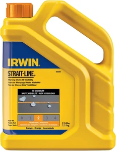 Tools STRAIT-LINE 4935522 Gesso per Marcatura Macchiatura Permanente, Rosso Cremisi, 2 Poun - Foto 1 di 2