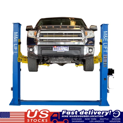 Elevador de dos postes M&E 10000 libras elevador de 2 postes elevador automático equipo de elevación de auto Foto 1 de 4