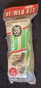 RASENMÖBEL NACHGEWEBE 2 1/4" x 39' ~grün & weiß gestreift~ - Bild 1 von 1