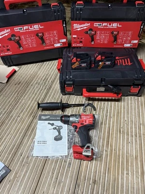 Milwaukee M18 FUEL M18FPD30 18V Cordless Hammer Drill Driver (Body Only) - Image 1 of 4