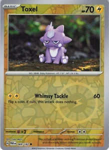 Toxel Common SV04: Paradox Rift 069/182 NM Reverse Holo - Picture 1 of 2